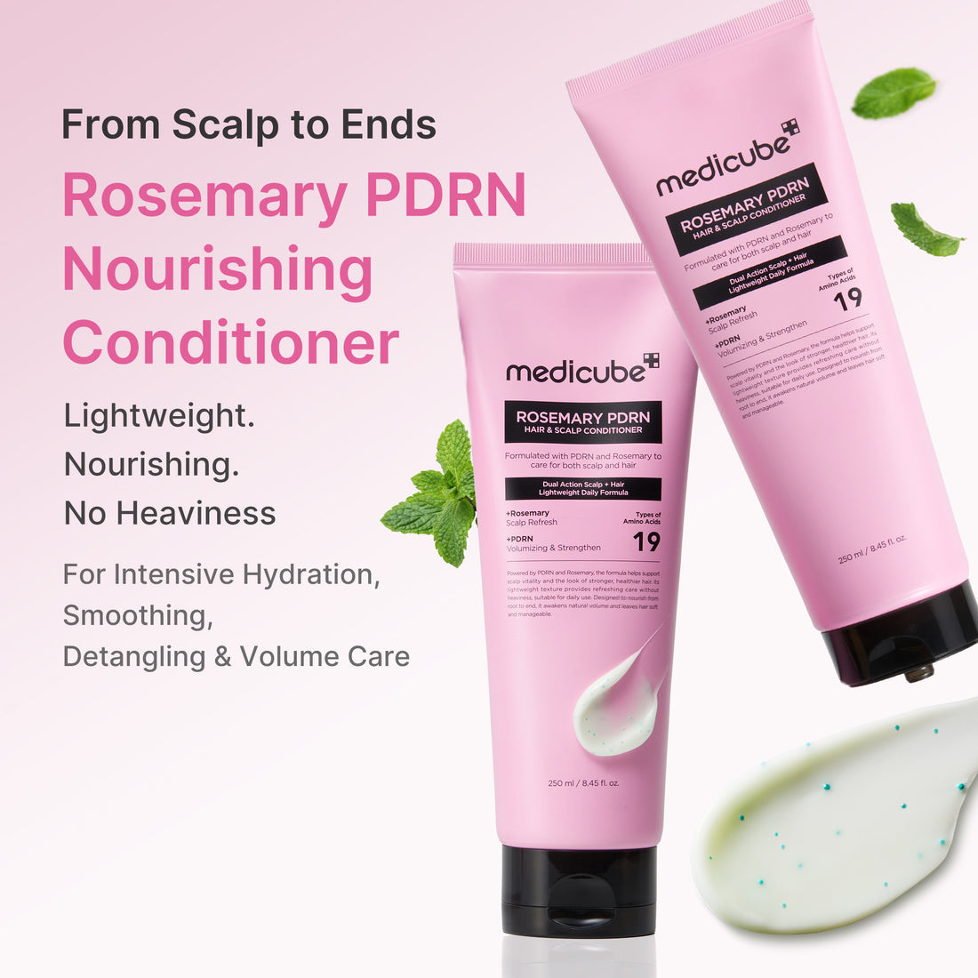 MEDICUBE - Rosemary PDRN Hair & Scalp Conditioner - 250ml