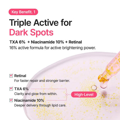 Purito SEOUL TXA 6 Niacinamide 10 Retinal Serum 30ml