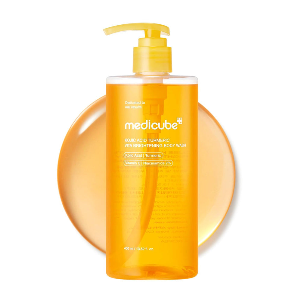 MEDICUBE - Kojic Acid Turmeric Vita Brightening Body Wash - 400ml