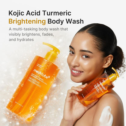 MEDICUBE - Kojic Acid Turmeric Vita Brightening Body Wash - 400ml