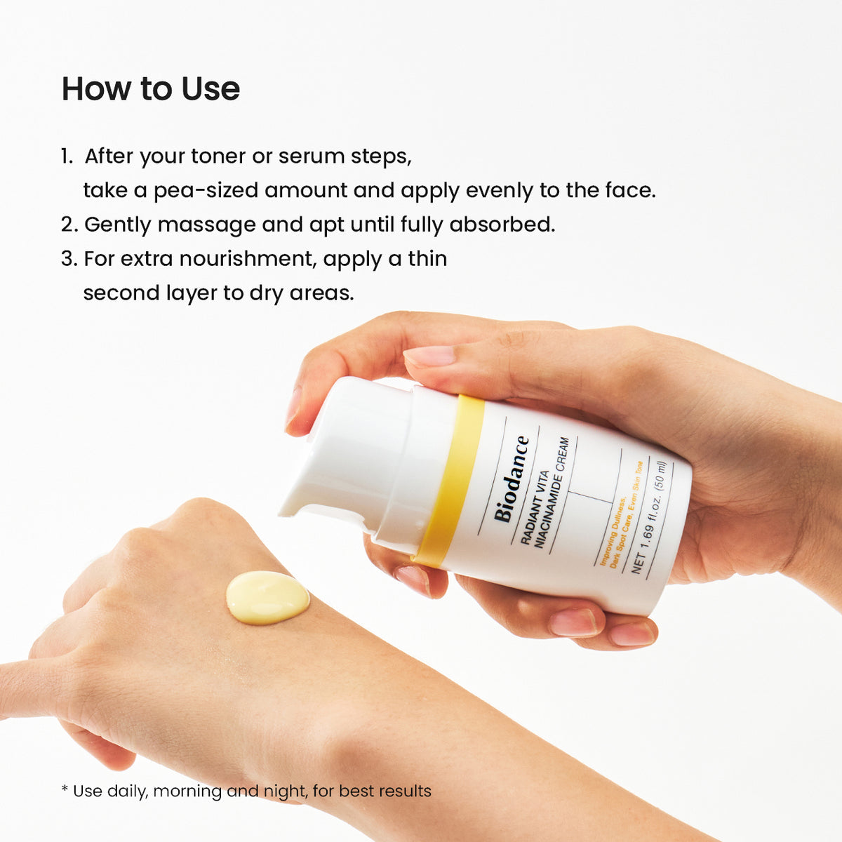 BIODANCE - Radiant Vita Niacinamide Cream