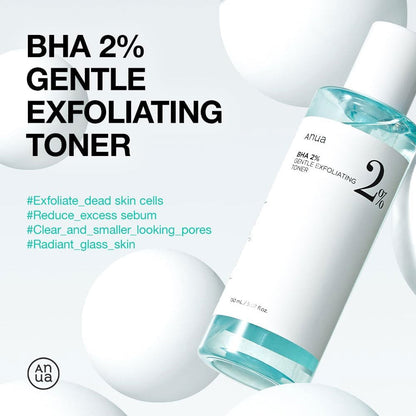 ANUA BHA 2% Gentle Exfoliating Toner 150ml