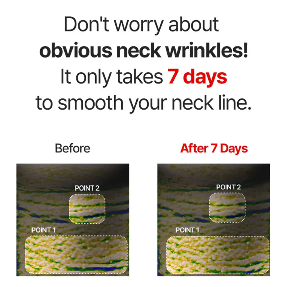 MEDITHERAPY - Wrinkle-Fit Neck Mask Set 10g x 7 sheets