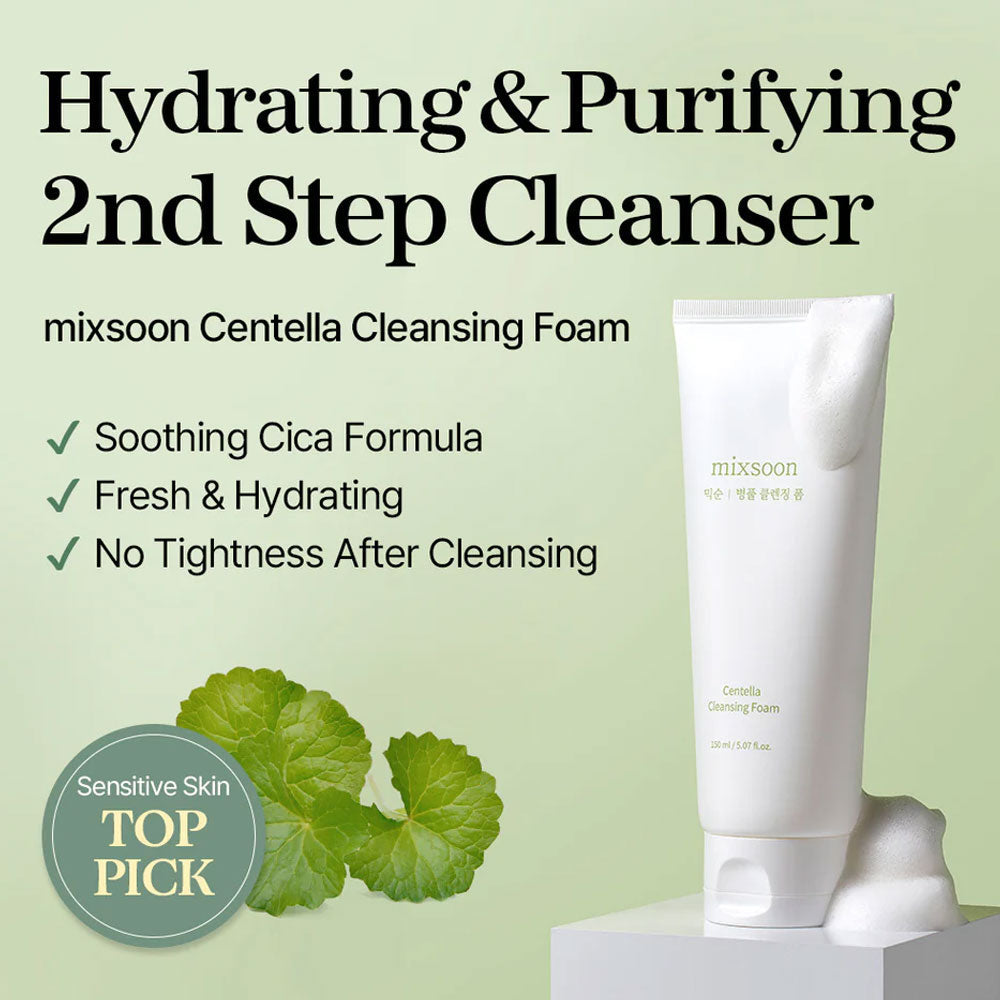 MIXSOON - Centella Cleansing Foam - 150ml