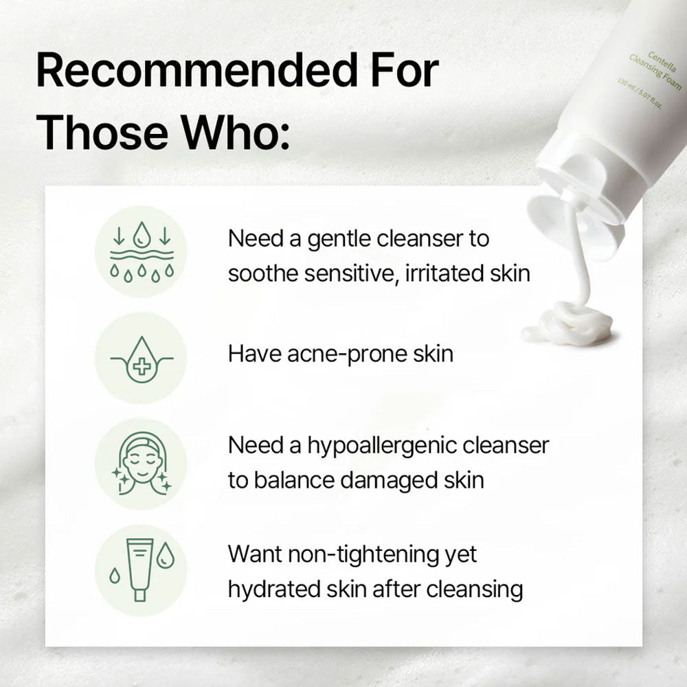 MIXSOON - Centella Cleansing Foam - 150ml