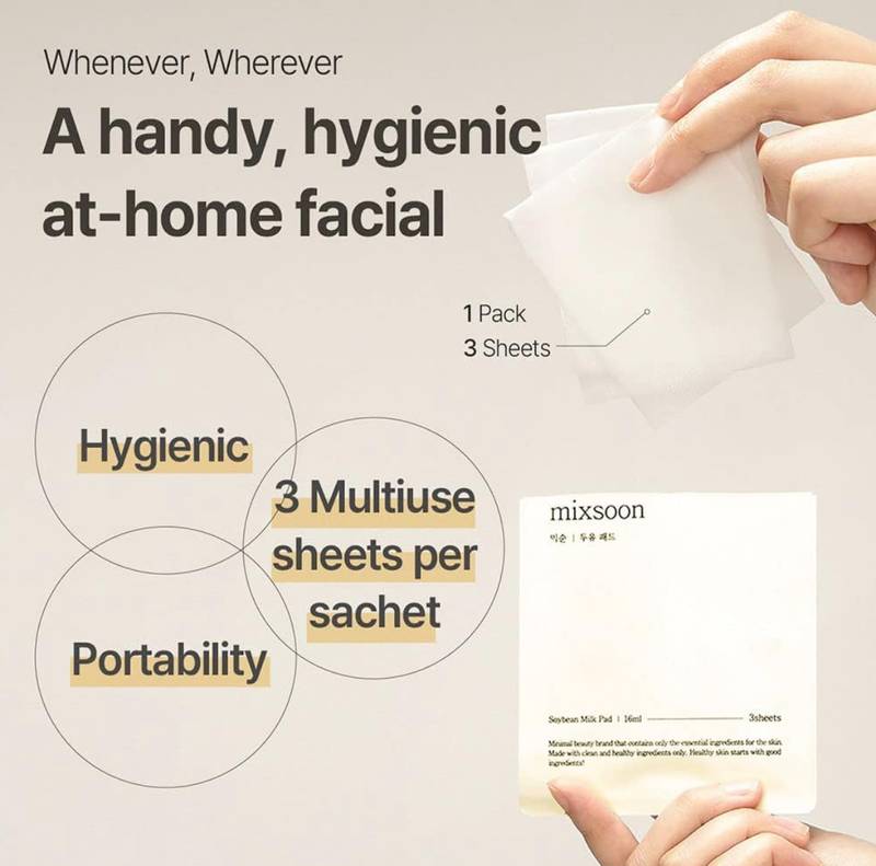 MIXSOON - Soybean Milk Pad - (1 unit)