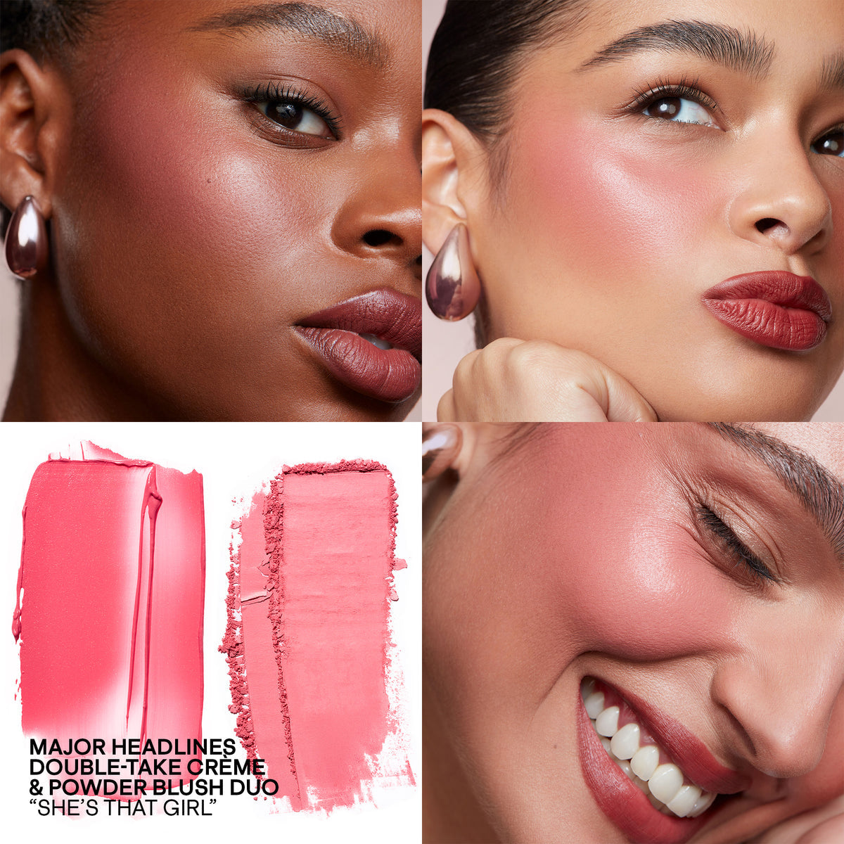 PATRICK TA - Major Headlines Double-Take Crème & Powder Blush Duo - SHE'S THAT GIRL