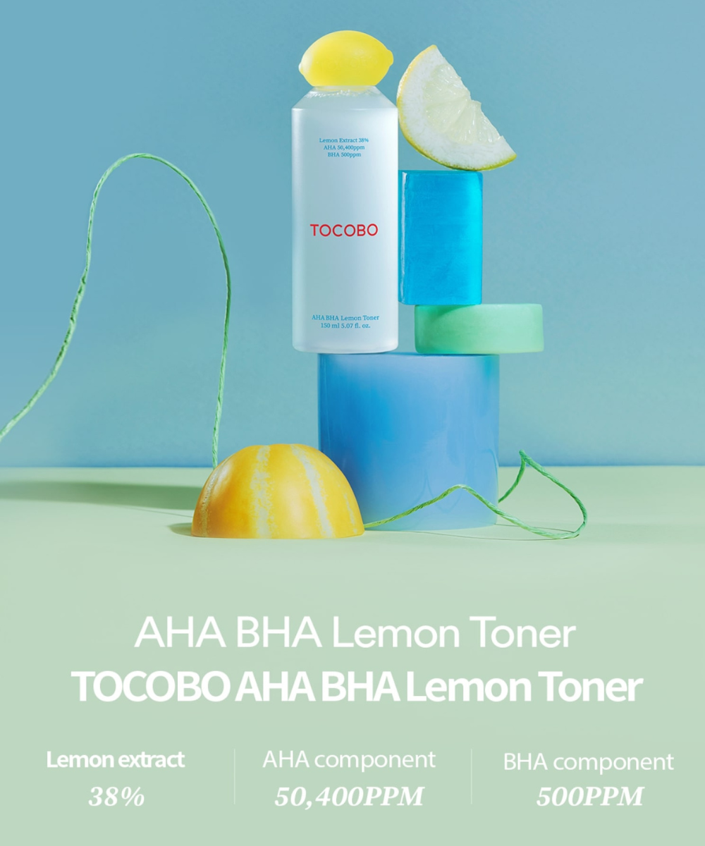 TOCOBO - AHA BHA Lemon Toner - 150ml
