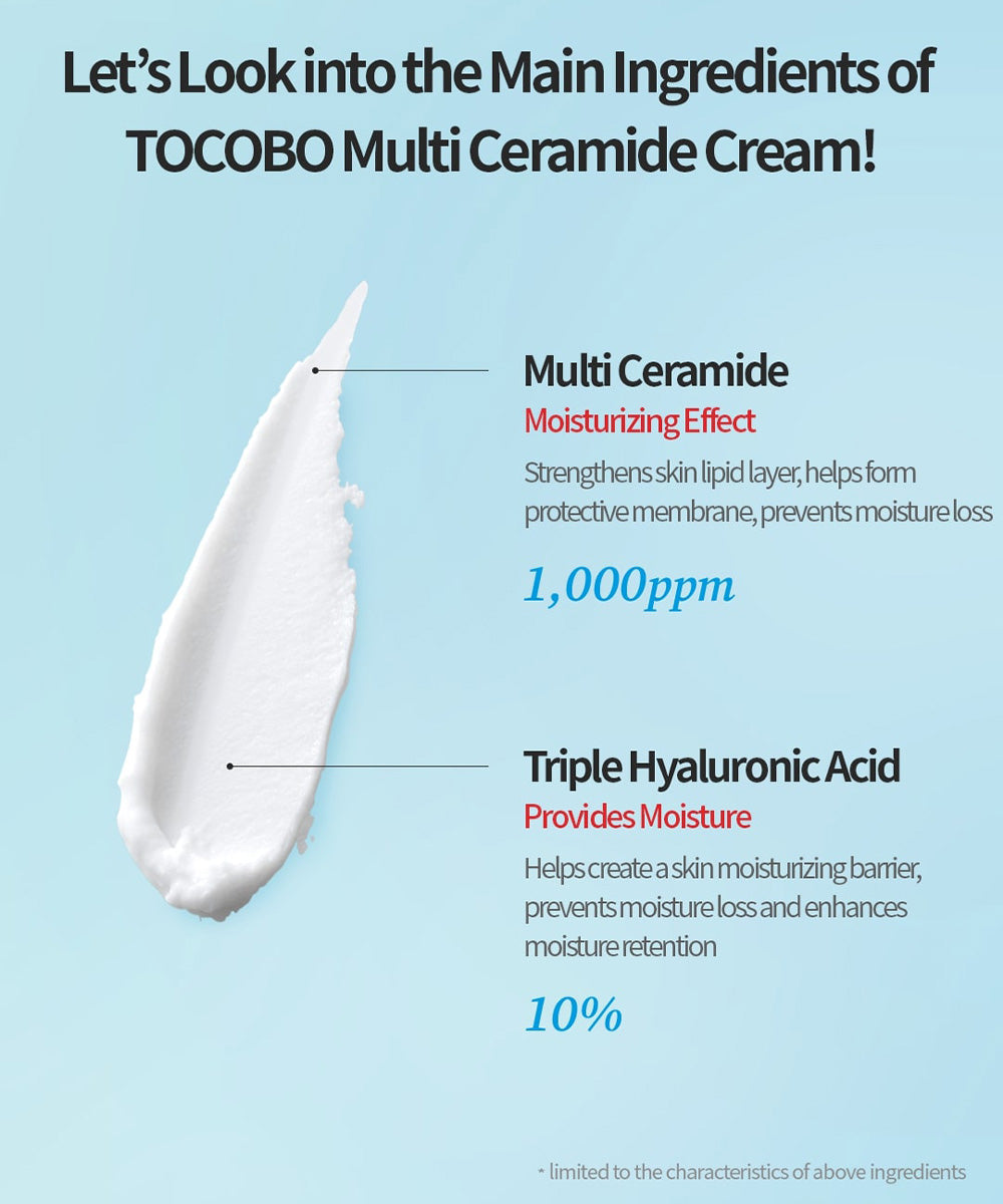TOCOBO - Multi Ceramide Cream - 50ml