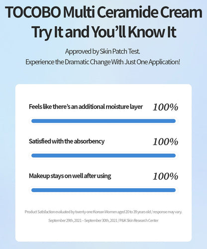 TOCOBO - Multi Ceramide Cream - 50ml