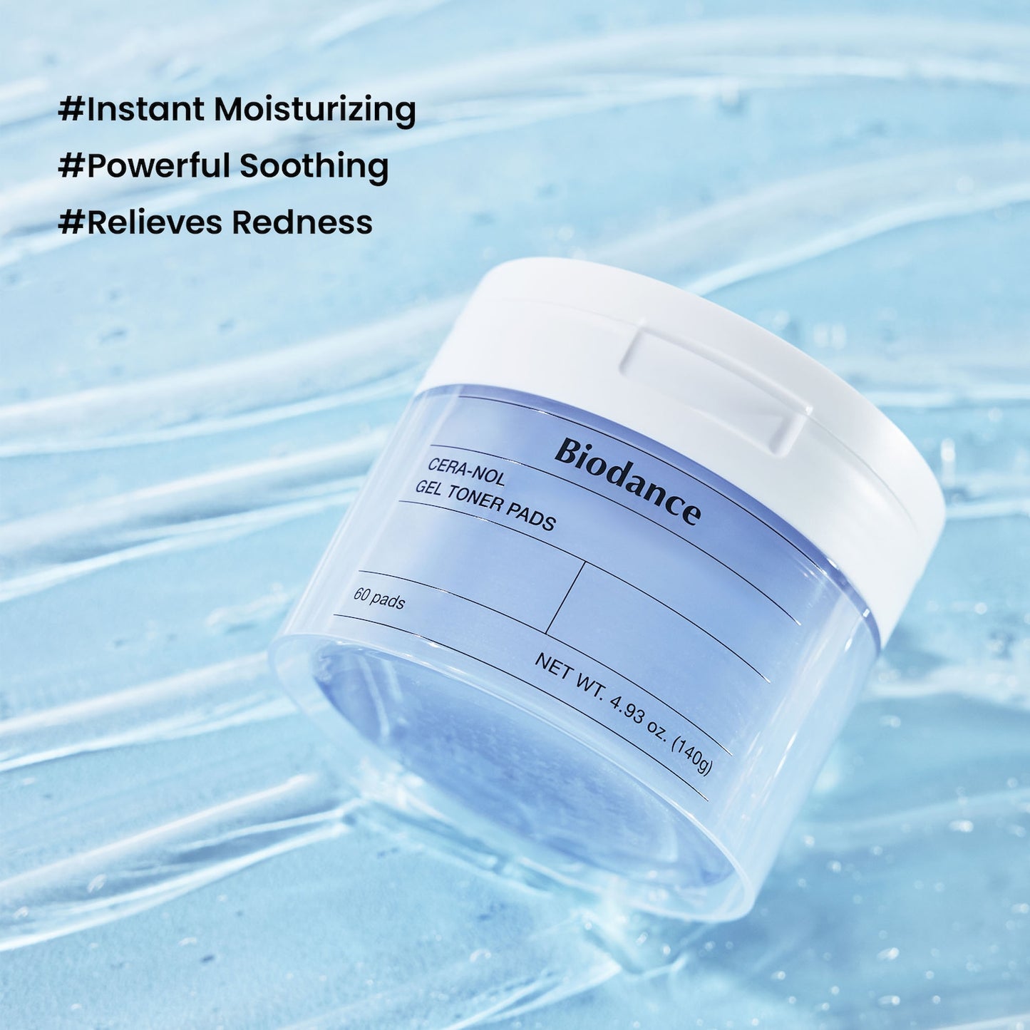 BIODANCE - Ceranol Gel Toner Pads