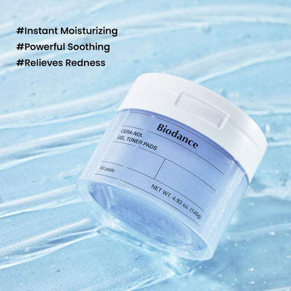 BIODANCE - Ceranol Gel Toner Pads