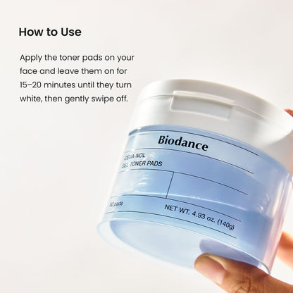 BIODANCE - Ceranol Gel Toner Pads