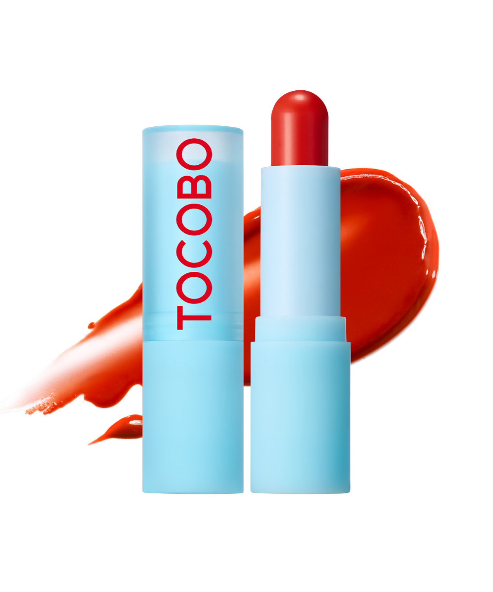 TOCOBO - Glass Tinted Lip Balm - 013 TANGERINE RED