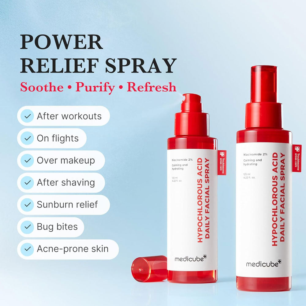 MEDICUBE - Hypochlorous Acid Daily Facial Spray - 125ml