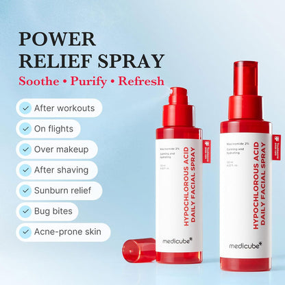 MEDICUBE - Hypochlorous Acid Daily Facial Spray - 125ml