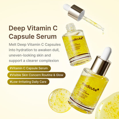 MEDICUBE - Deep Vita C Capsule Serum - 30ml