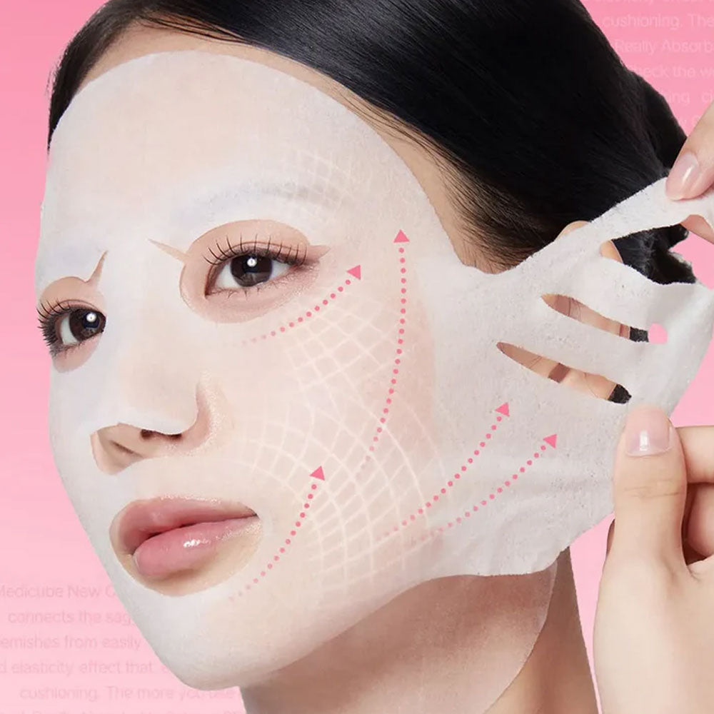 MEDICUBE - PDRN Pink Tension Up Mask - (Single Sheet)