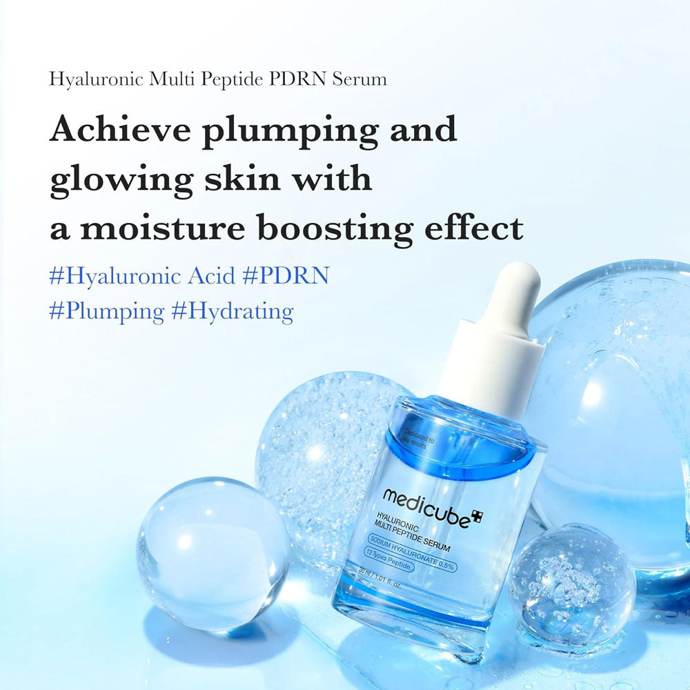MEDICUBE - Hyaluronic Multi Peptide Serum - 30ml