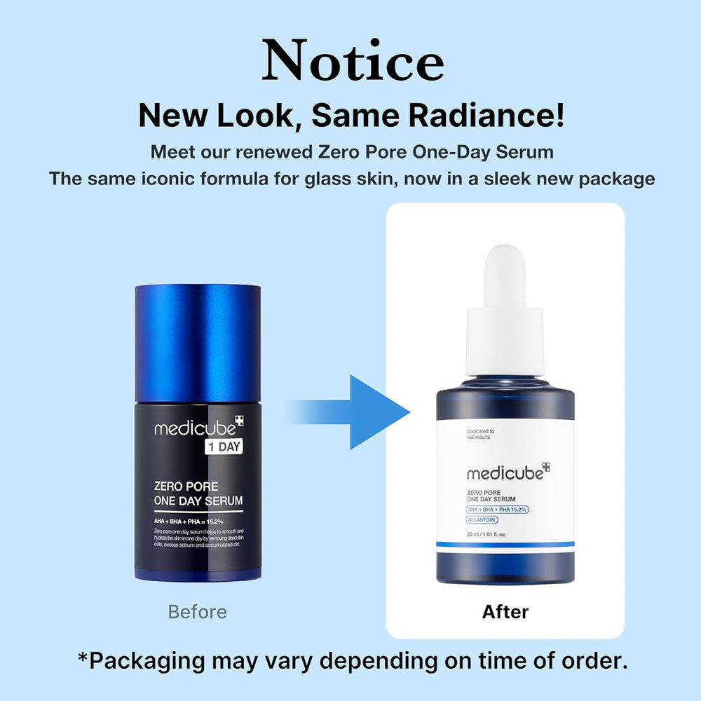 MEDICUBE - Zero Pore One Day serum - 30ml