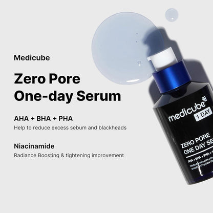 MEDICUBE - Zero Pore One Day serum - 30ml