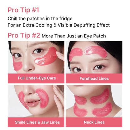 MEDICUBE - PDRN Pink Collagen Jelly Eye Mask - 1 Pair