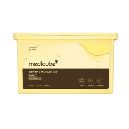 MEDICUBE - Deep Vita C Daily Quick Masks