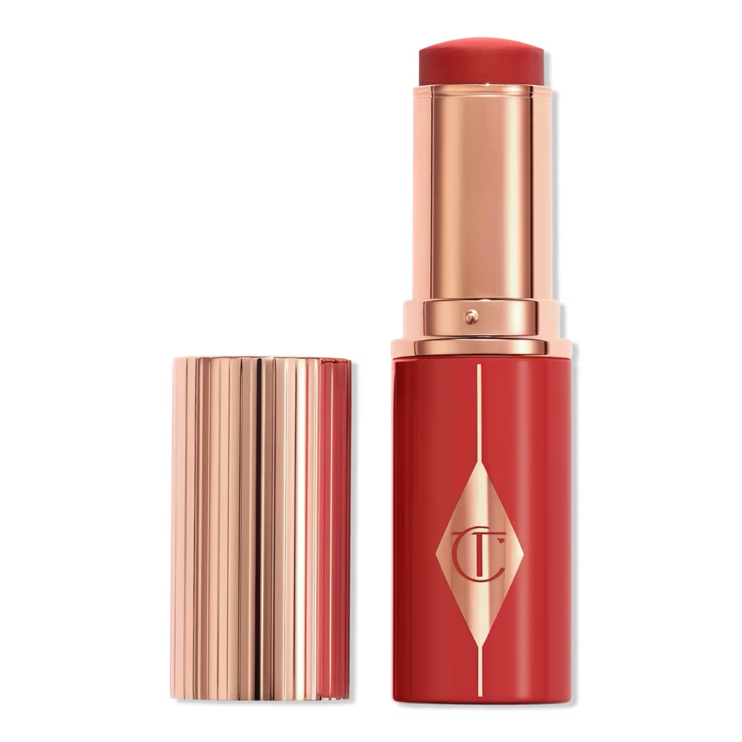 CHARLOTTE TILBURY - Unreal Lip + Cheek Glow Blush Stick - CHERRY GLOW