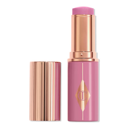 CHARLOTTE TILBURY - Unreal Lip + Cheek Glow Blush Stick - PRETTY GLOW