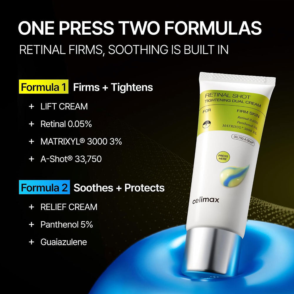 CELIMAX - The Vita-A Retinal Shot Tightening Dual Cream