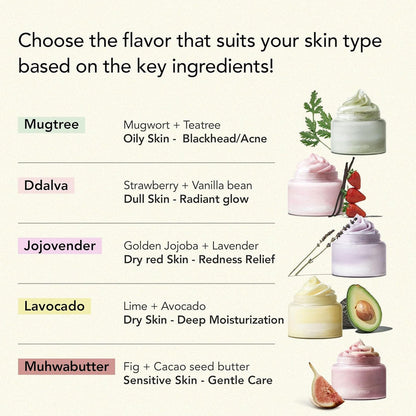 WHIPPED - Vegan Pack Cleanser Jumbo Scent : Ddalva (Strawberry + Vanilla bean)