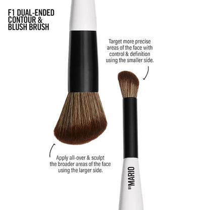 MAKEUP BY MARIO - F1 Dual-Ended Contour and Blush Brush