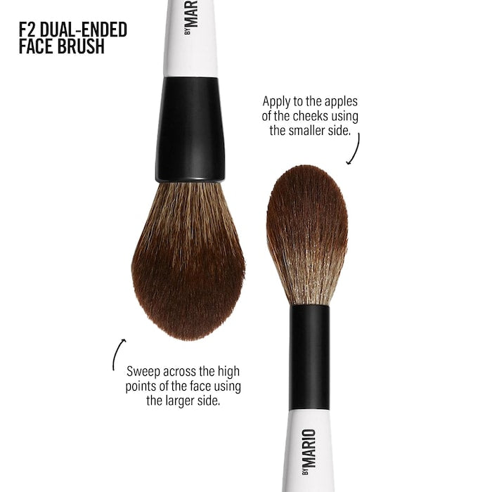 MAKEUP BY MARIO - F2 Dual-Ended Powder Brush