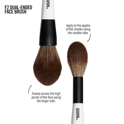 MAKEUP BY MARIO - F2 Dual-Ended Powder Brush