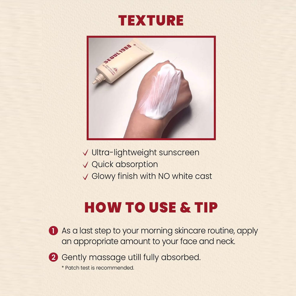 KSECRET - SEOUL 1988 Sun : Pine Tree + Ceramide - 50ml