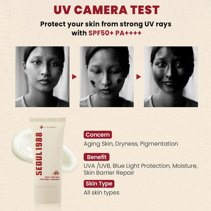 KSECRET - SEOUL 1988 Sun : Pine Tree + Ceramide - 50ml