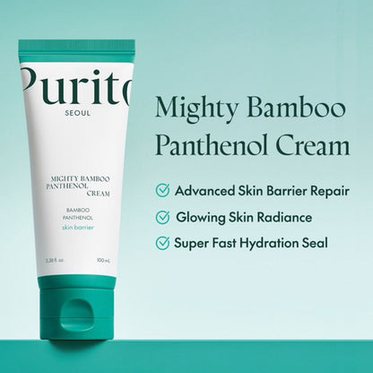 PURITO - Mighty Bamboo Panthenol Cream - 100ml