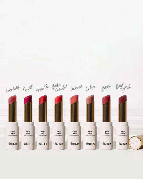 Voilette-Fr Bisou Balm Sheer Matte Lipstick