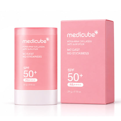 MEDICUBR - PDRN Pink Collagen Airy Sun Stick SPF50+ PA++++