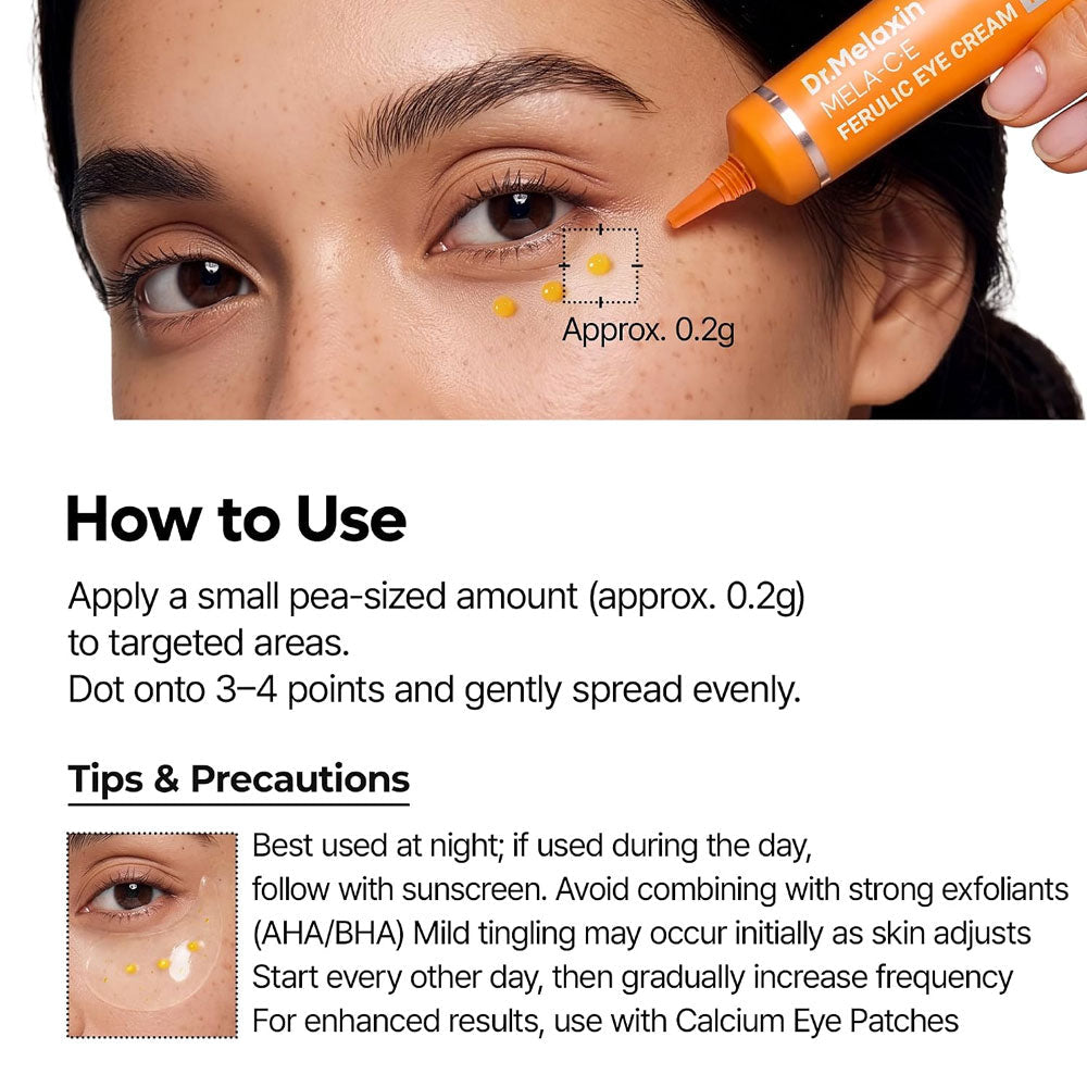 Dr.MELAXIN - Mela C·E Ferulic Eye Cream 15g - Retinal