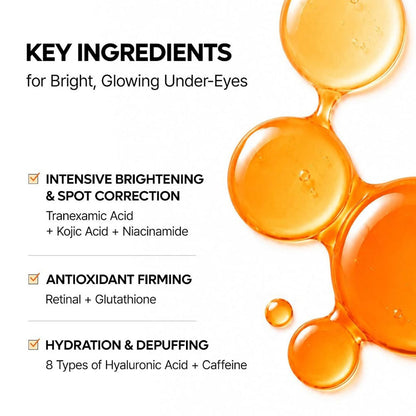 Dr.MELAXIN - TX-Kojic Acid Retinal Eye Patch - 60 Patches