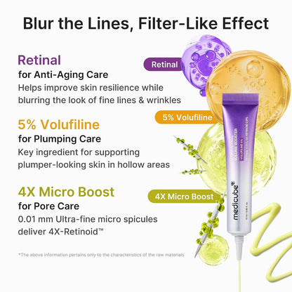 MEDCUBE - Vita A Retinal Volume Booster Serum - 15ml