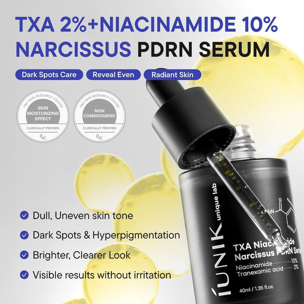 iUNIK - TXA Niacinamide Narcissus PDRN Serum - 40ml