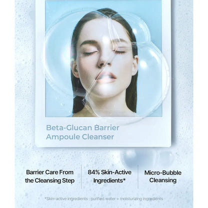 iUNIK - Beta-Glucan Barrier Ampoule Cleanser - 120ml