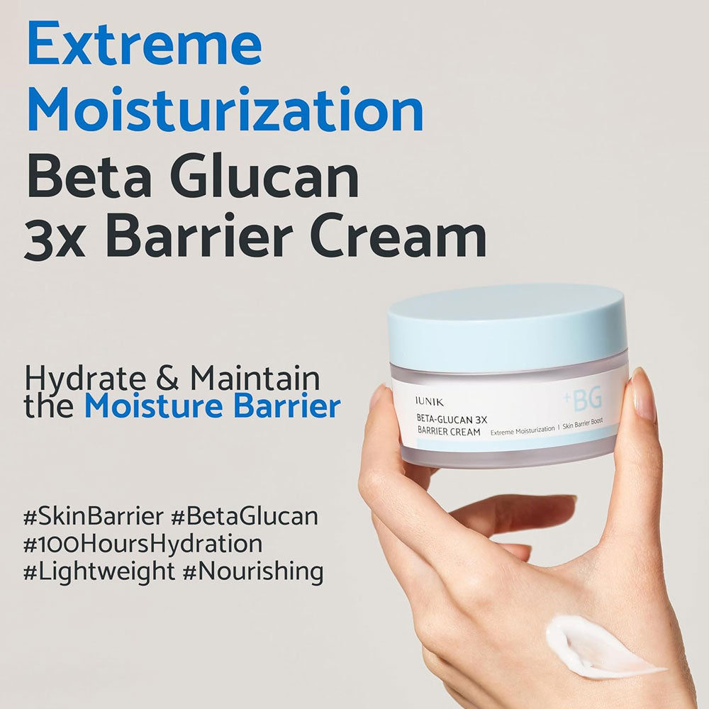 iUNIK - Beta-Glucan 3X Barrier Cream - 50ml