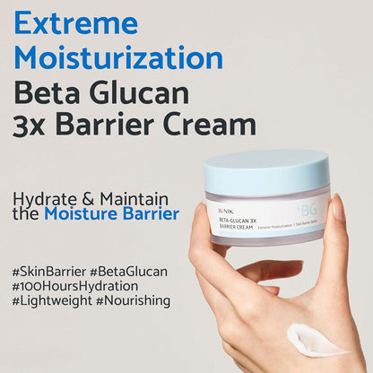 iUNIK - Beta-Glucan 3X Barrier Cream - 50ml