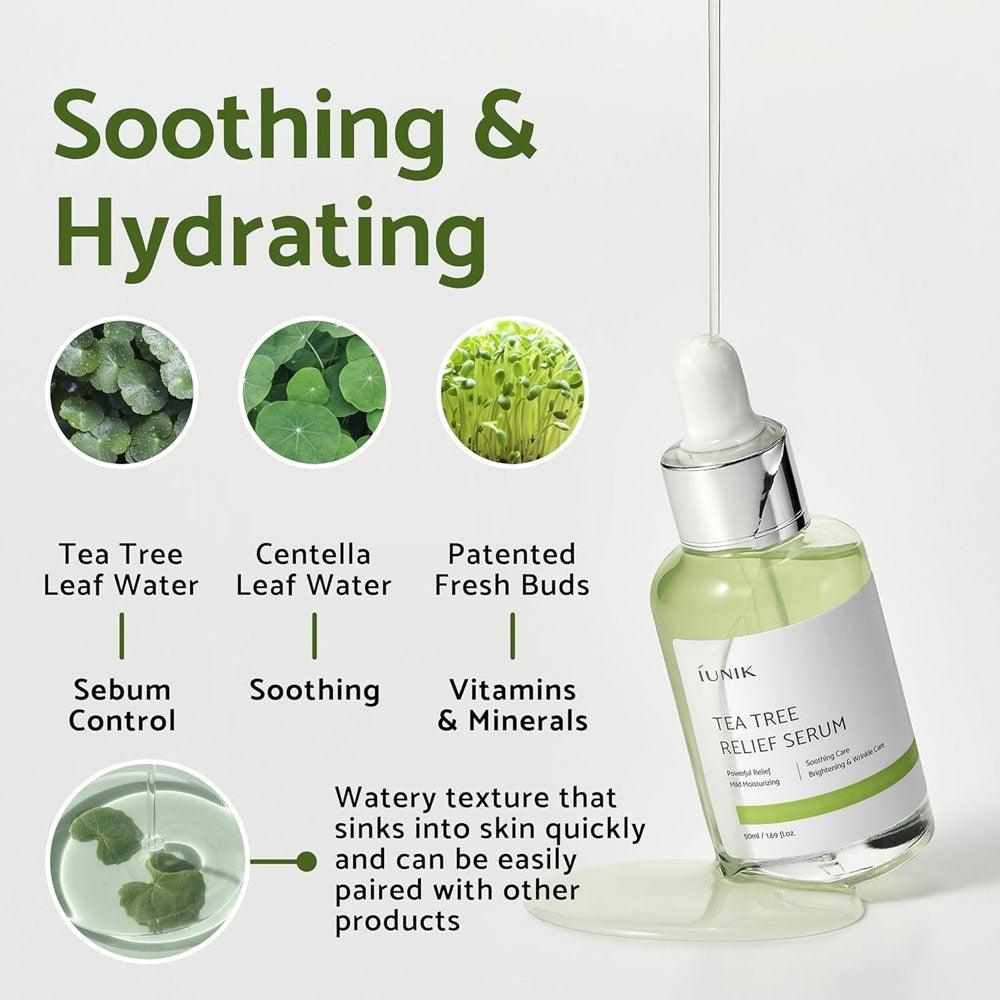 iUNIK - Tea Tree Relief Serum - 50ml