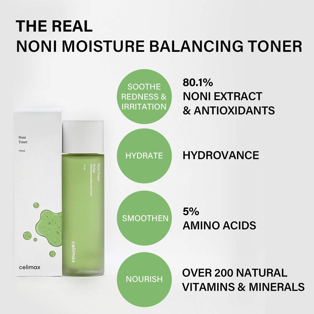 CELIMAX - The Real Noni Moisture Balancing Toner - 150ml