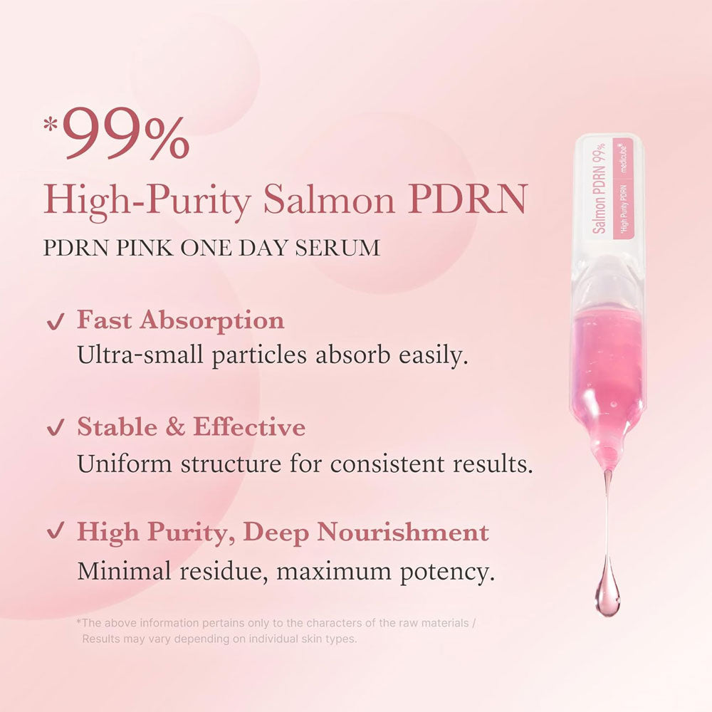 MEDICUBE - PDRN Pink One Day Serum Set 1.5ml - 10 pcs