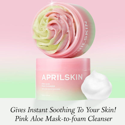APRILSKIN Pink Aloe Pack Cleanser 120g